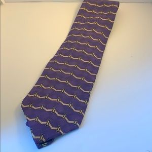 Neo bill blass 100% silk red neck tie